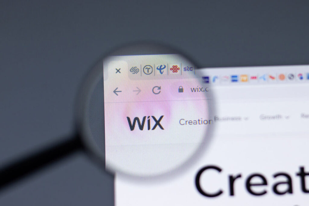 wix strona internetowa